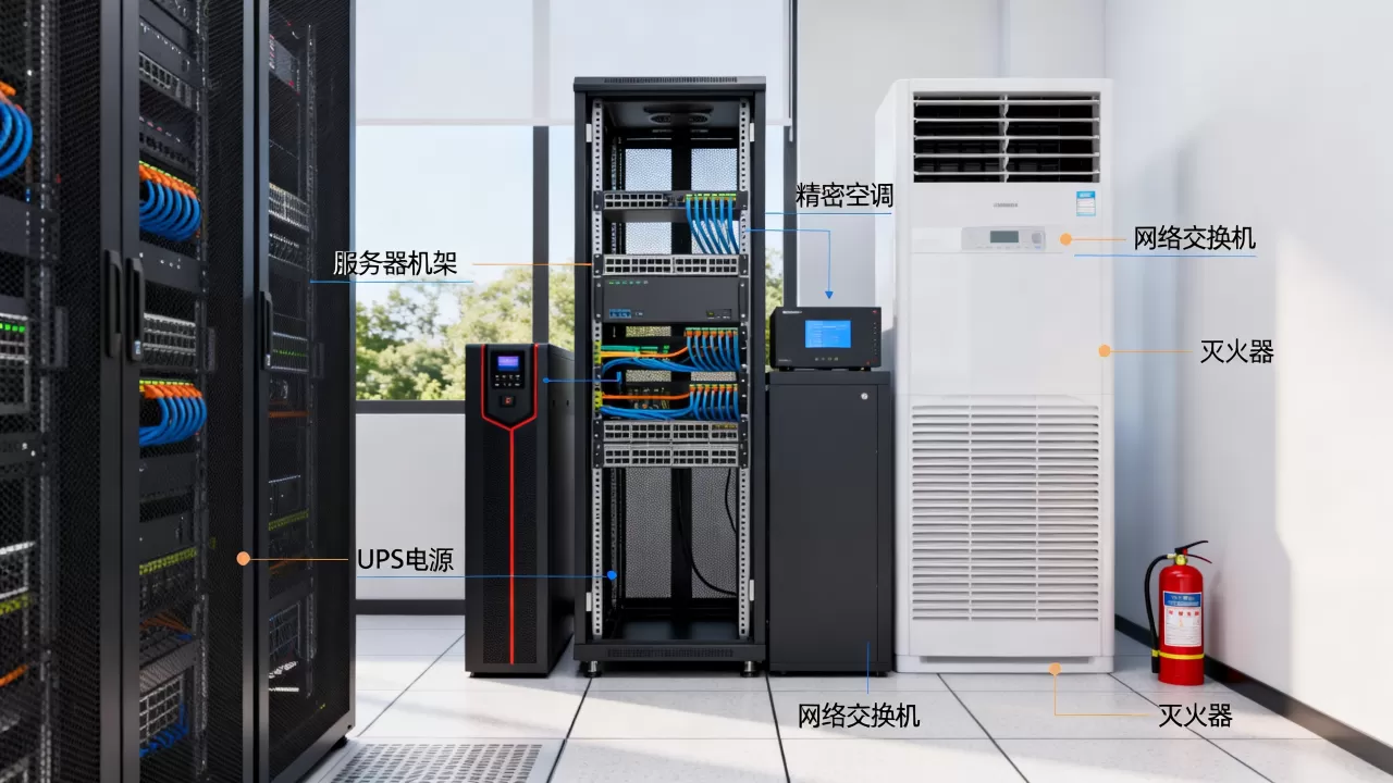 服务器必用设施到底有哪些，服务器机房建设标准是什么