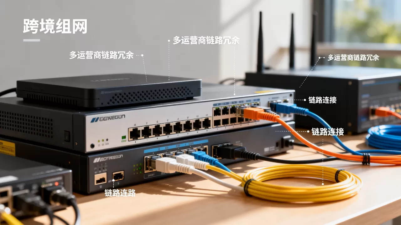 跨境组网中多运营商链路冗余怎么做,有哪些方法? 跨境组网中多运营商链路冗余怎么做,有哪些方法?