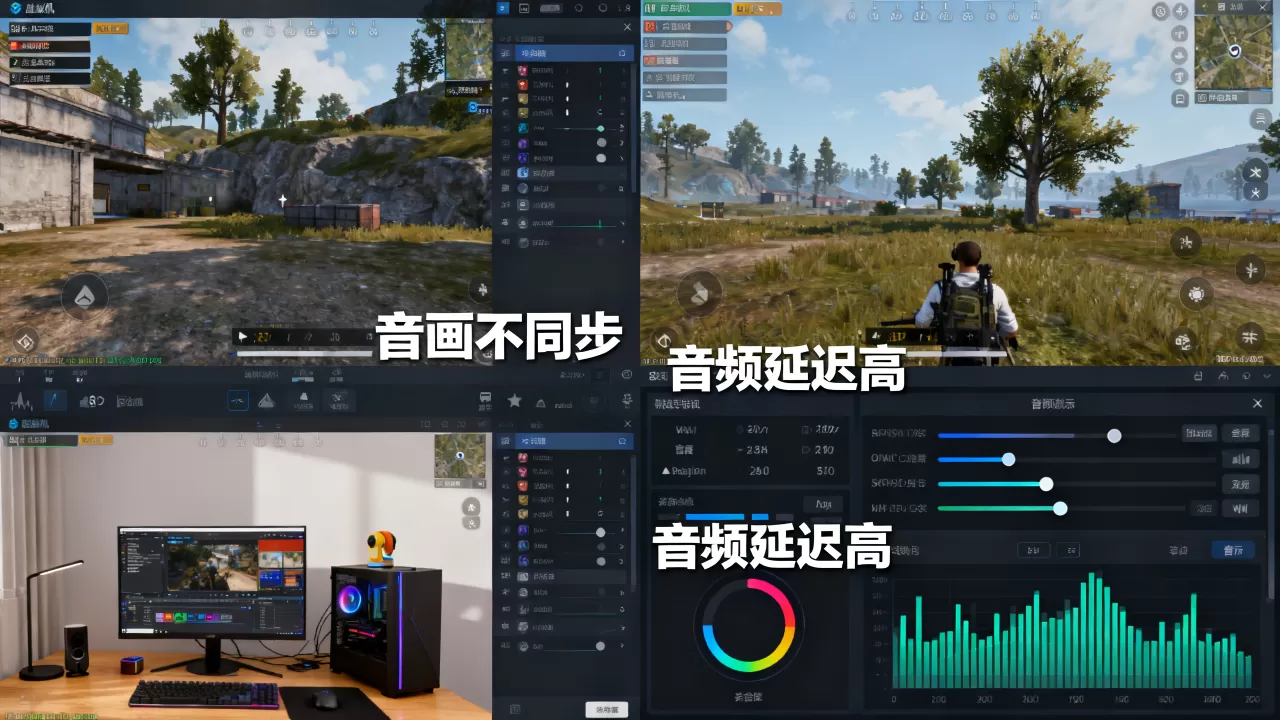 虚拟机玩游戏直播音画不同步怎么办,虚拟机音频延迟高怎么解决? 虚拟机玩游戏直播音画不同步怎么办,虚拟机音频延迟高怎么解决?