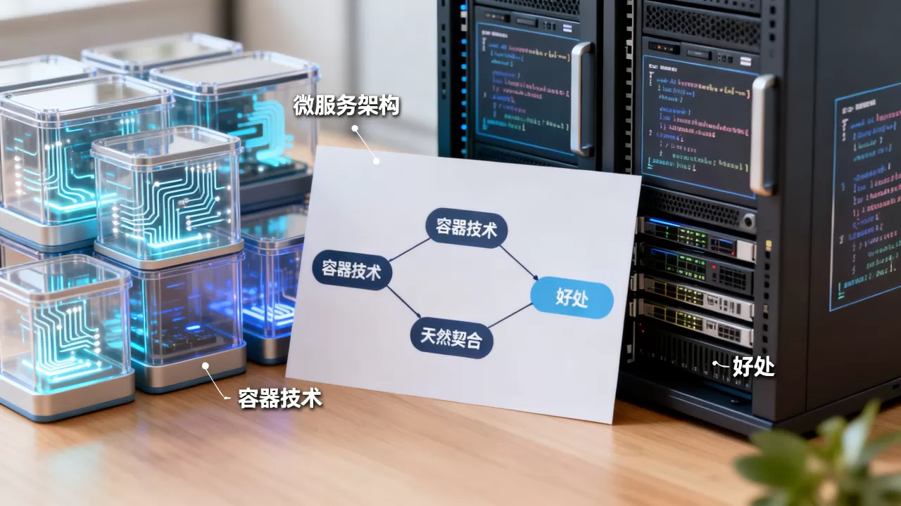 为什么微服务架构与容器技术天然契合,有什么好处? 为什么微服务架构与容器技术天然契合,有什么好处?