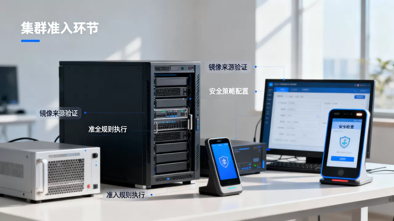 集群准入环节如何约束镜像来源，有哪些方法？
