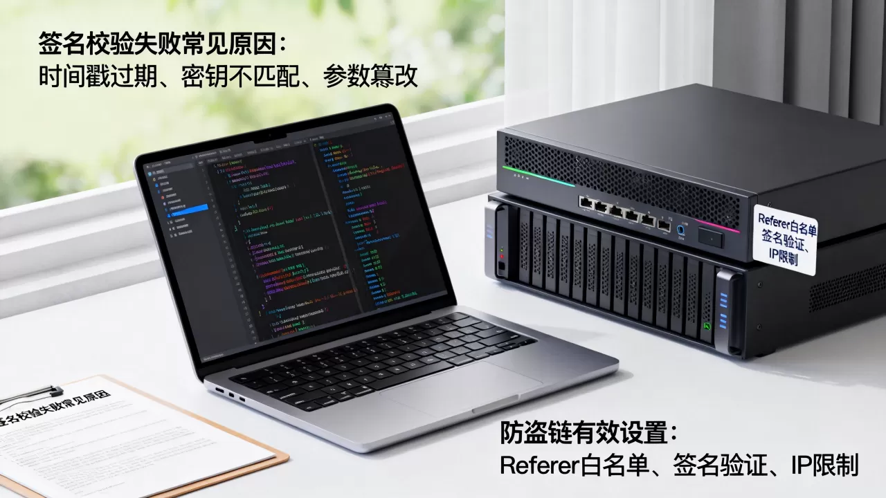 签名校验失败有哪些常见原因,防盗链怎么设置才有效? 签名校验失败有哪些常见原因,防盗链怎么设置才有效?