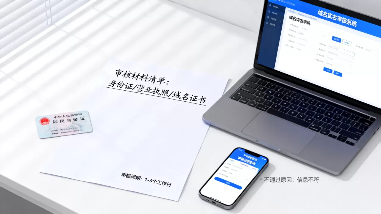 域名实名审核到底需要多久?,审核不通过怎么办? 域名实名审核到底需要多久?,审核不通过怎么办?