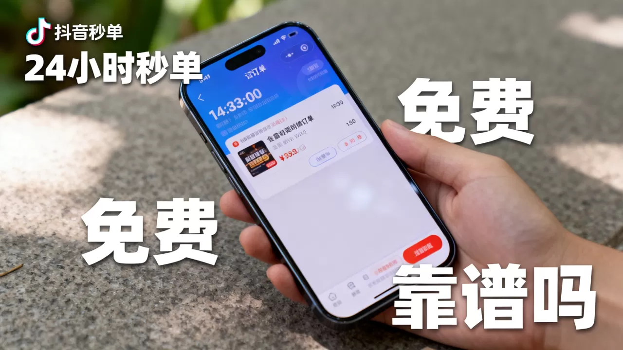 抖音平台24小时秒单业务免费是真的吗,靠谱吗? 抖音平台24小时秒单业务免费是真的吗,靠谱吗?