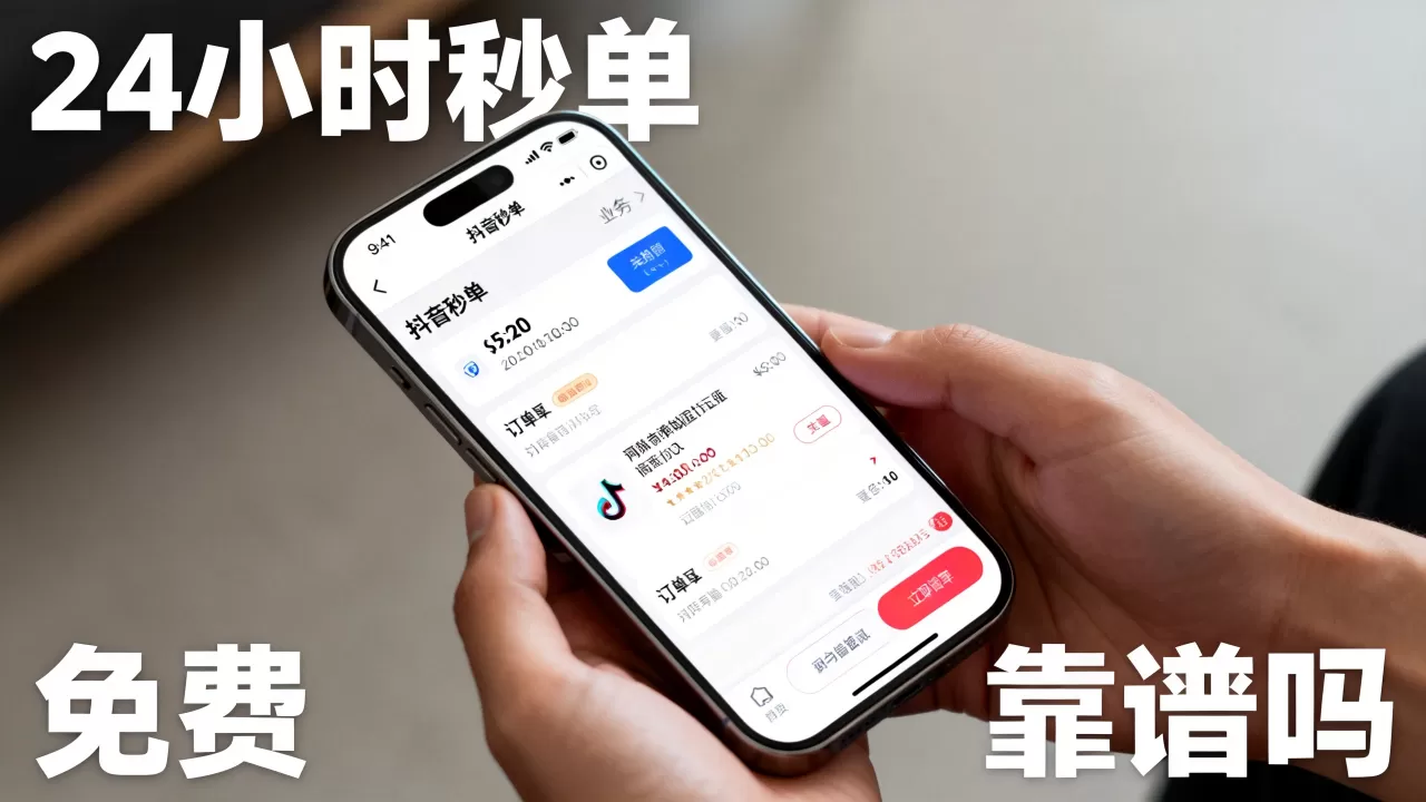 抖音平台24小时秒单业务免费是真的吗,靠谱吗? 抖音平台24小时秒单业务免费是真的吗,靠谱吗?
