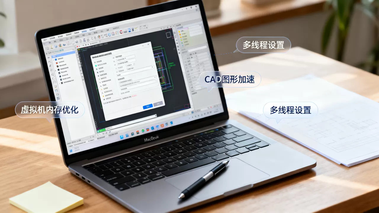 MacBook虚拟机运行卡顿怎么办,CAD设计如何流畅操作? MacBook虚拟机运行卡顿怎么办,CAD设计如何流畅操作?