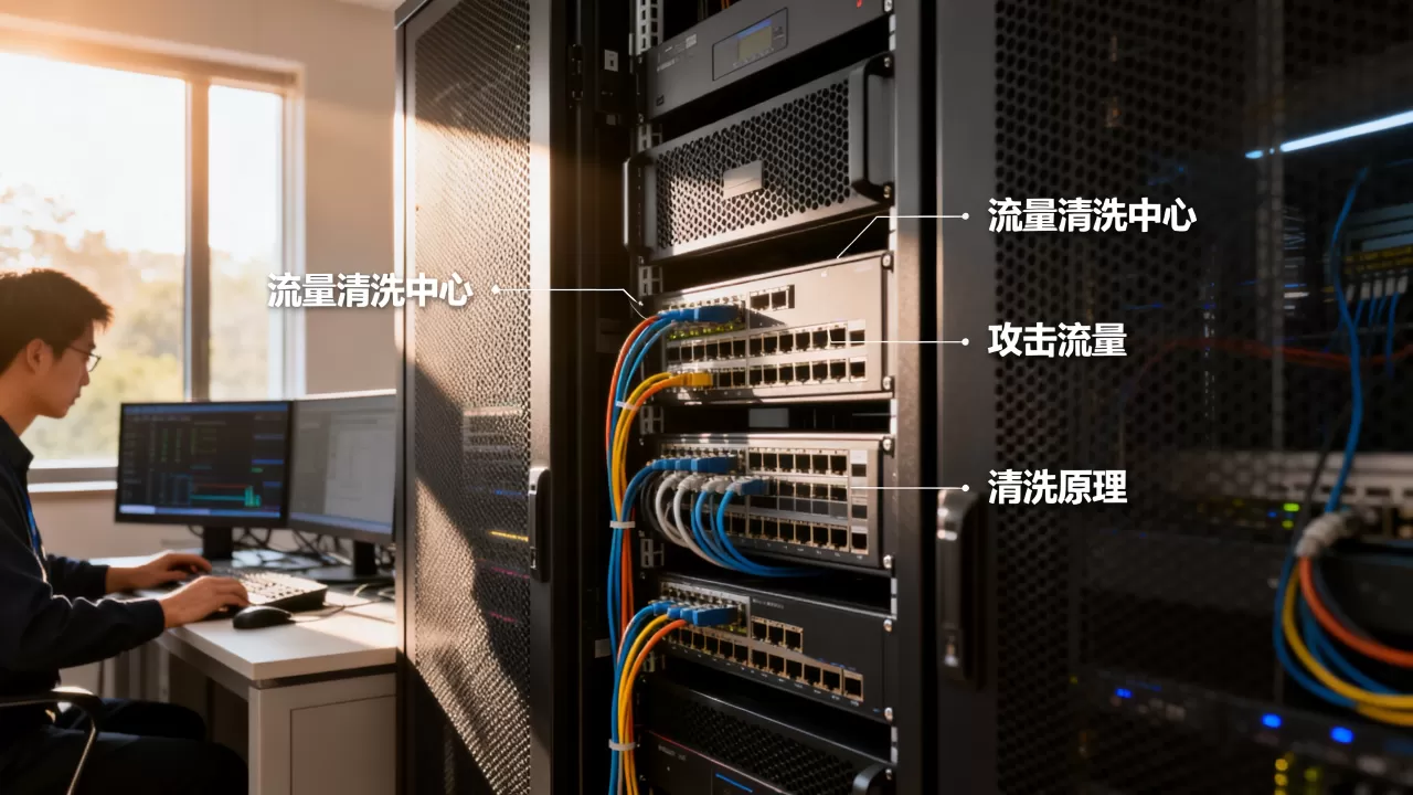 大流量攻击为何依赖清洗中心？,流量清洗原理是什么