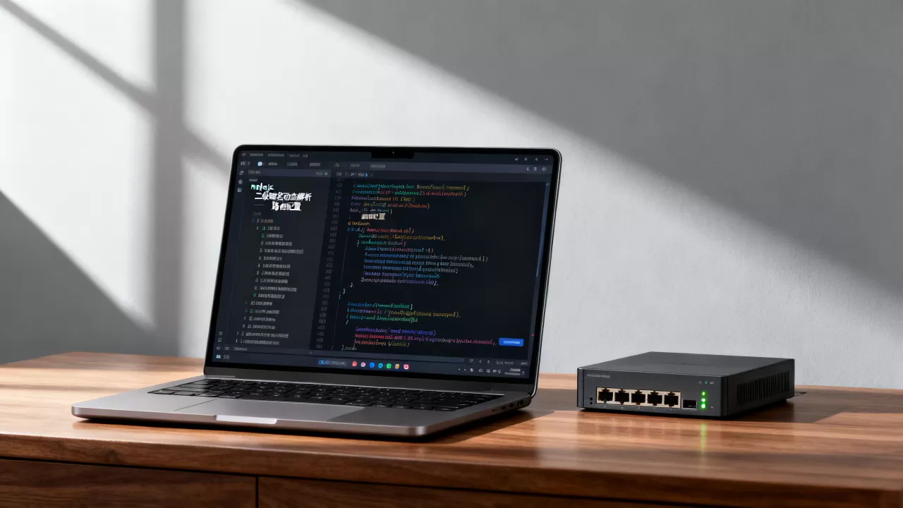 nodejs如何实现二级域名动态解析？, 路由配置怎么做？