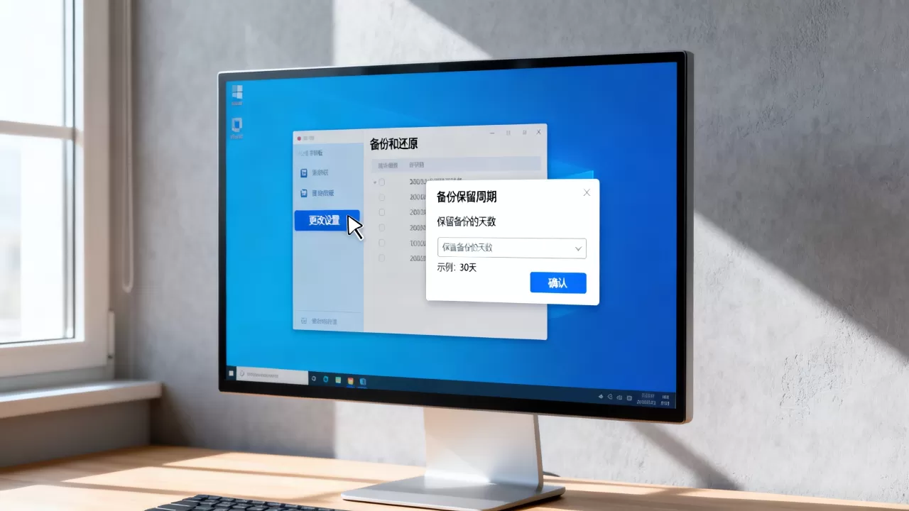 如何在控制面板设置备份保留周期,备份保留周期怎么设置? 如何在控制面板设置备份保留周期,备份保留周期怎么设置?