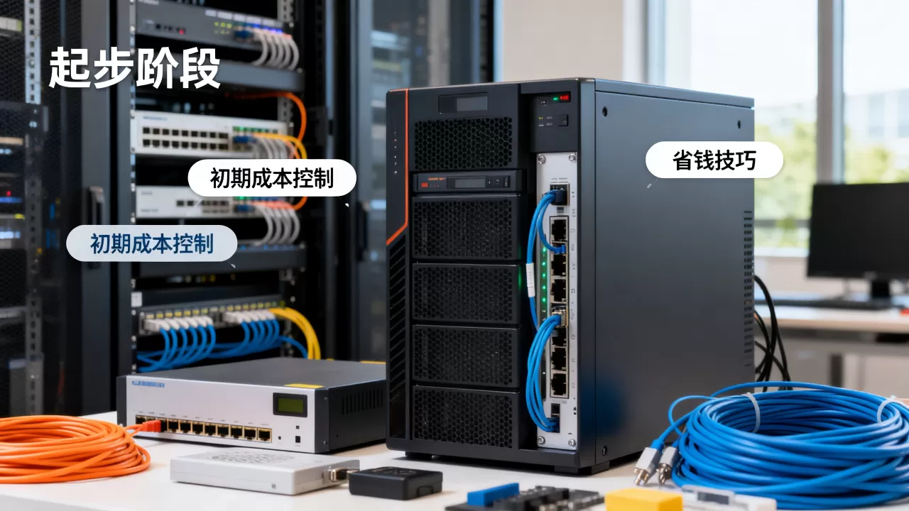 起步阶段业务服务器如何控制初期成本，有哪些省钱技巧？