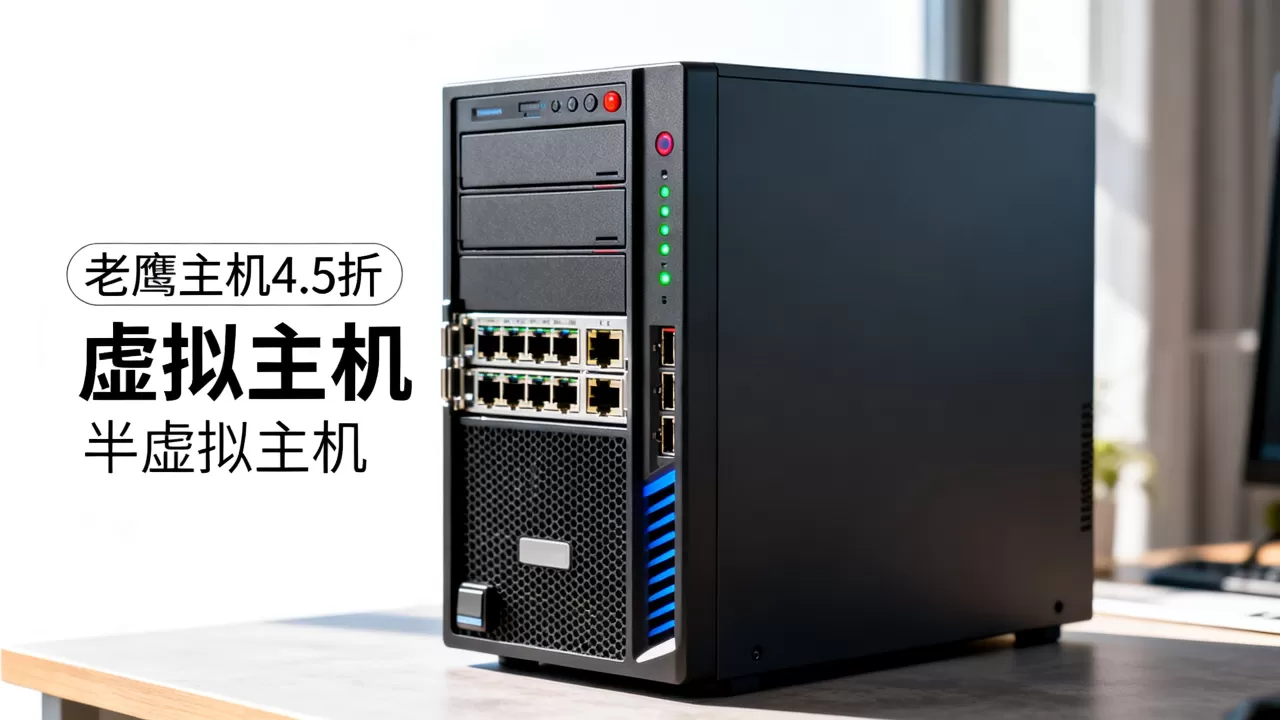 老鹰主机4.5折值得买吗，虚拟主机和半虚拟主机有什么区别？