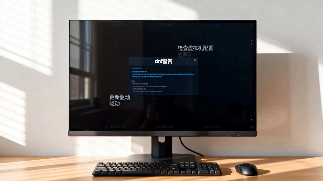虚拟机出现dnf警告怎么办,是什么原因? 虚拟机出现dnf警告怎么办,是什么原因?