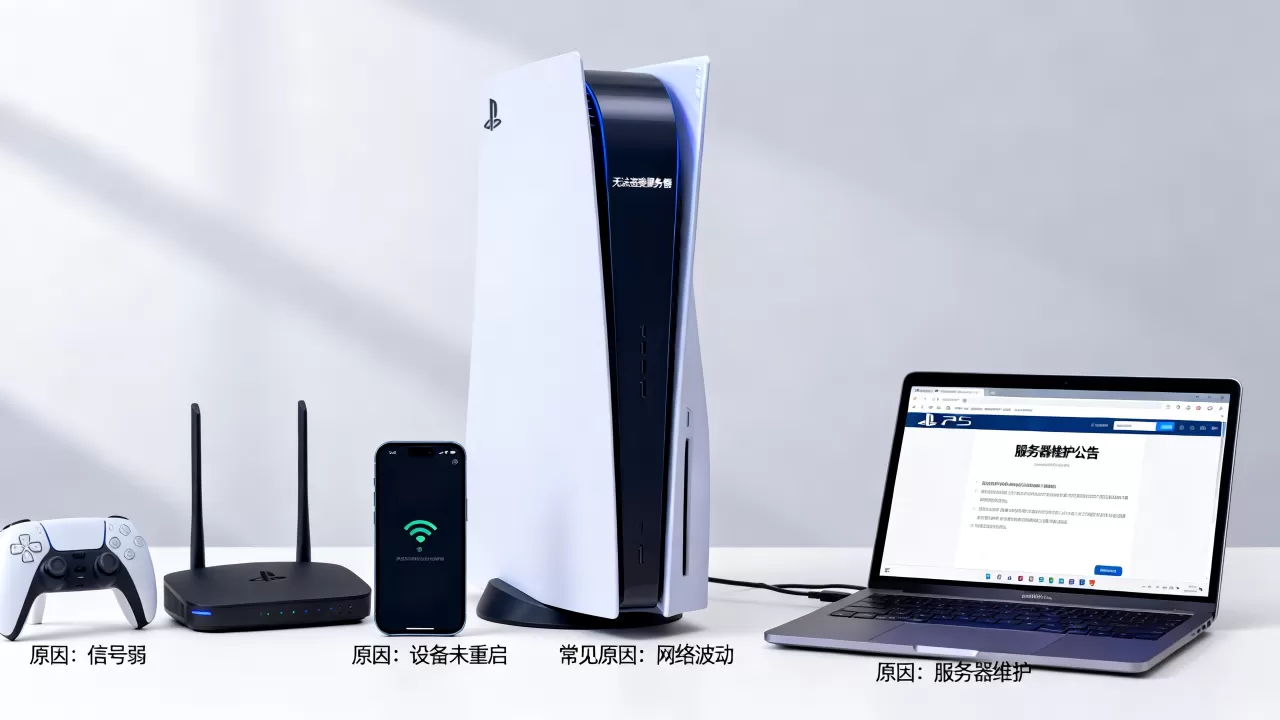 PS5登录不上服务器怎么办，常见原因有哪些？