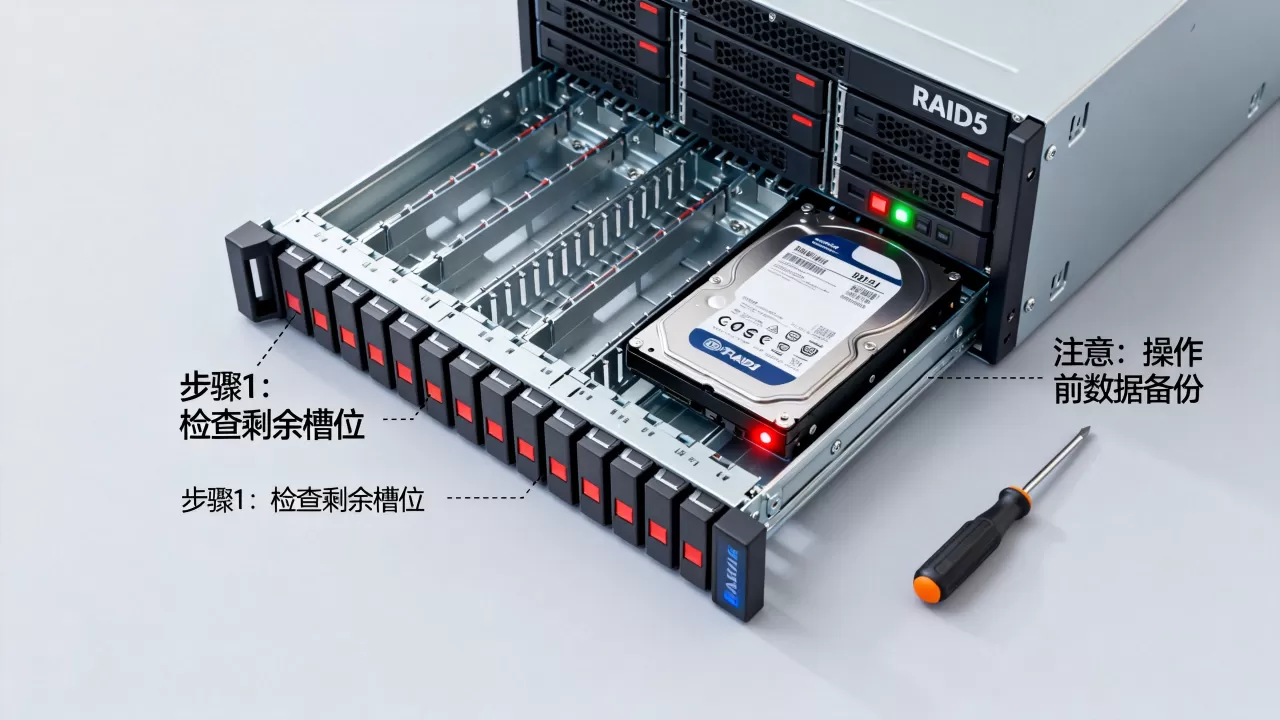 服务器RAID5加一块硬盘怎么设置,需要注意什么? 服务器RAID5加一块硬盘怎么设置,需要注意什么?