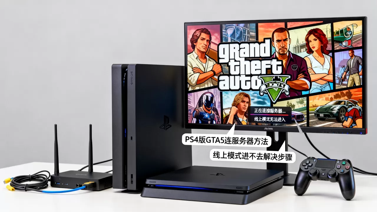 PS4版GTA5怎么才能连服务器,GTA5线上模式进不去怎么办 PS4版GTA5怎么才能连服务器,GTA5线上模式进不去怎么办