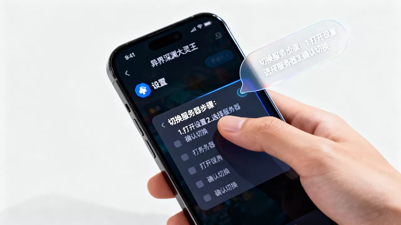 异界深渊大灵王app怎么切换服务器,有什么技巧? 异界深渊大灵王app怎么切换服务器,有什么技巧?
