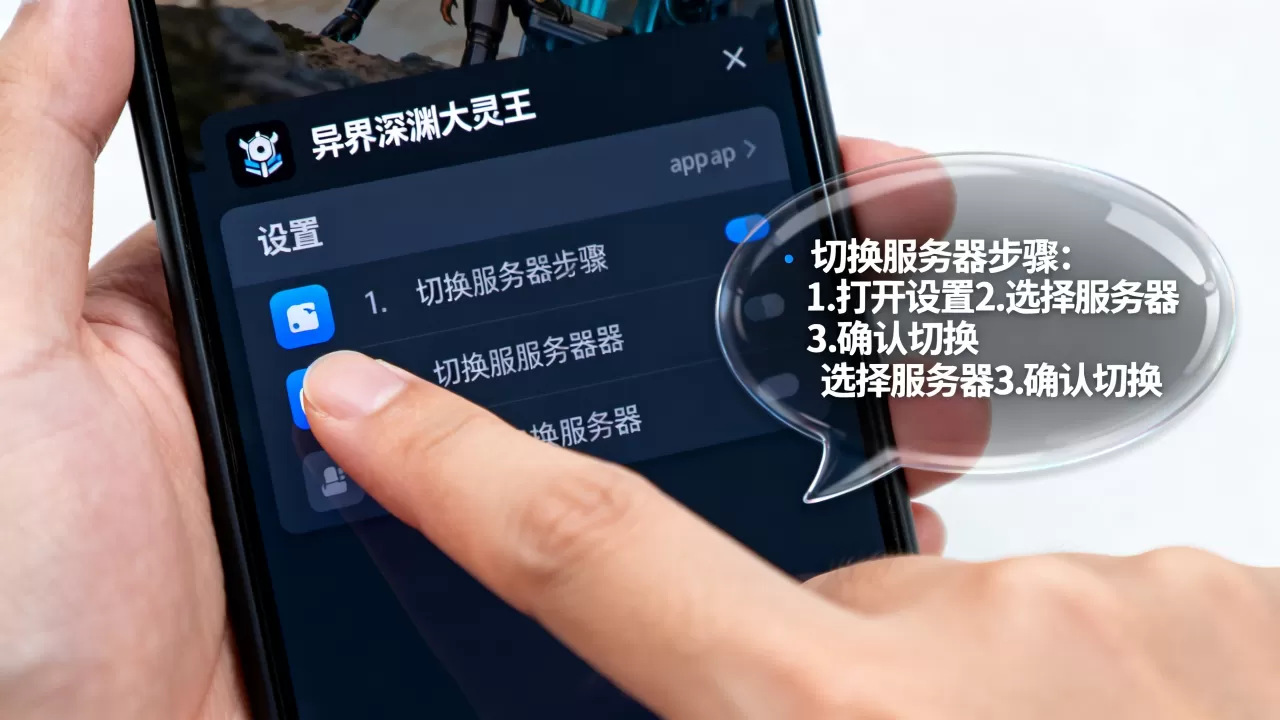 异界深渊大灵王app怎么切换服务器,有什么技巧? 异界深渊大灵王app怎么切换服务器,有什么技巧?