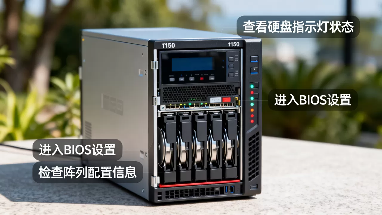 t150服务器如何判断是否做了raid?,raid配置查看方法 t150服务器如何判断是否做了raid?,raid配置查看方法