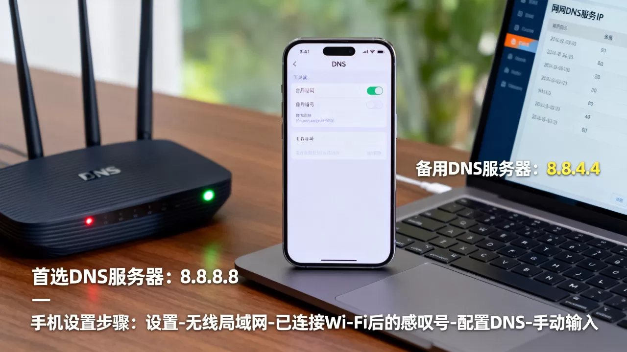 公网DNS服务器IP一般是多少，手机DNS怎么设置？