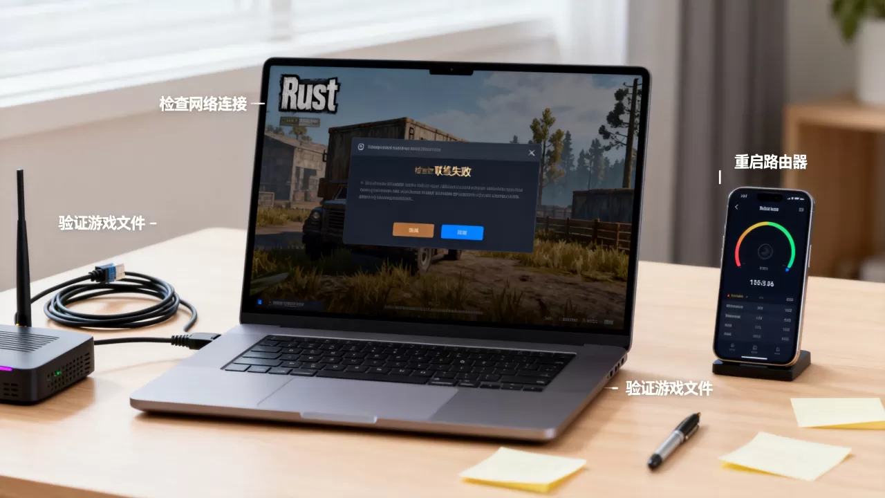 笔记本玩rust进不去服务器咋解决,rust联机失败原因排查方法? 笔记本玩rust进不去服务器咋解决,rust联机失败原因排查方法?