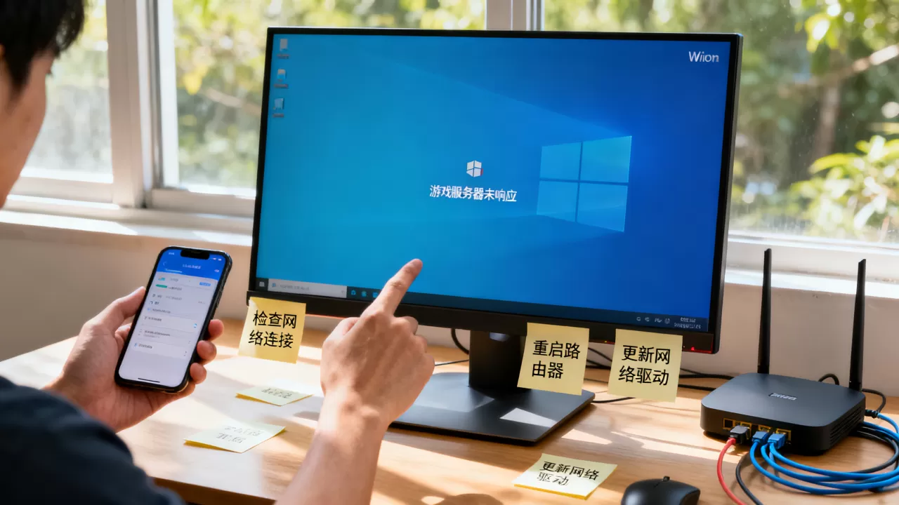 win10游戏服务器未响应怎么解决,为什么总是连接超时? win10游戏服务器未响应怎么解决,为什么总是连接超时?