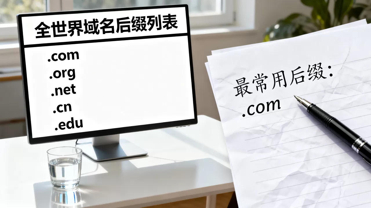全世界都有哪些域名后缀,哪种后缀最常用? 全世界都有哪些域名后缀,哪种后缀最常用?