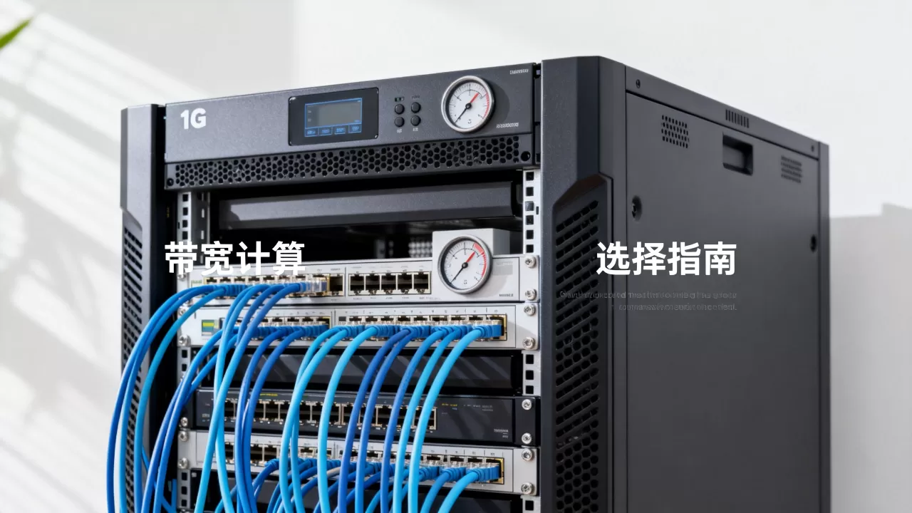 1G服务器实际能带多少带宽，如何选择合适带宽