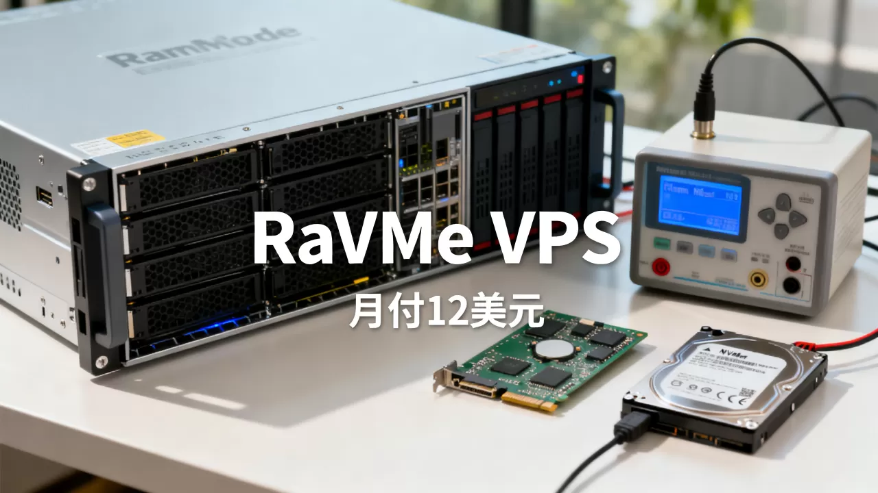RamNode新增NVMe VPS性能如何，月付12美元值不值得买？