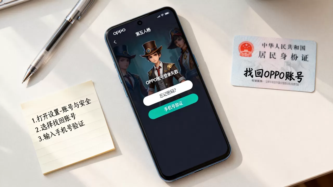 第五人格OPPO服账号登录不了怎么办,OPPO账号怎么找回? 第五人格OPPO服账号登录不了怎么办,OPPO账号怎么找回?