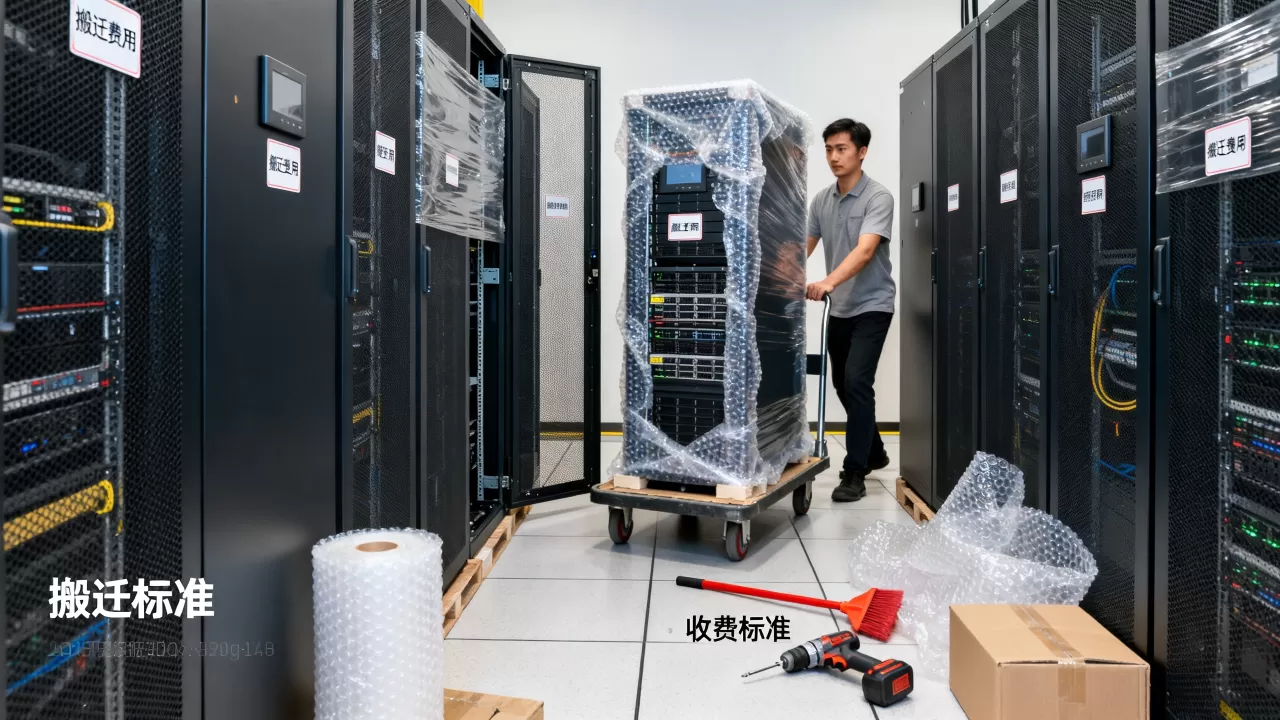 服务器搬迁一般需要多少钱，机房服务器搬迁收费标准是什么？