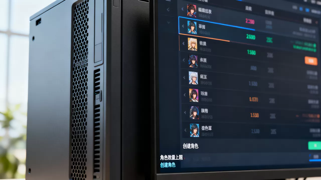 一个服务器能创建几个角色，怎么查看角色数量上限？