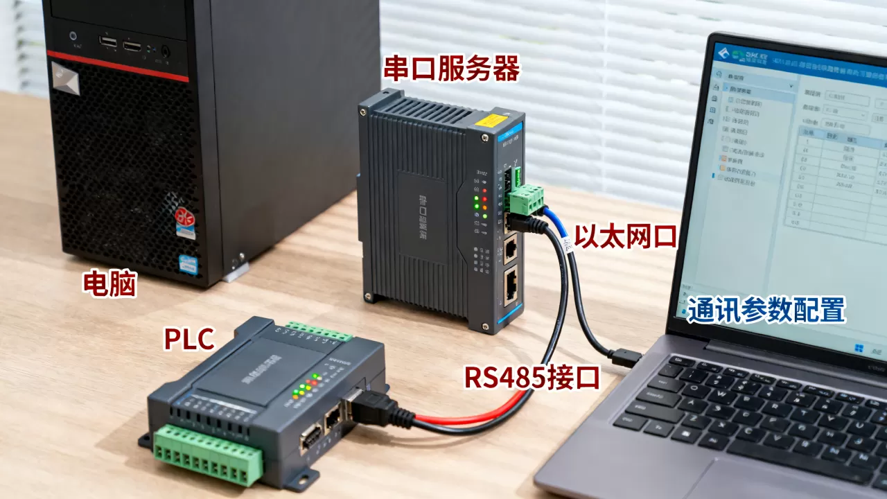 串口服务器如何连接电脑和PLC读写数据,PLC通讯怎么配置 串口服务器如何连接电脑和PLC读写数据,PLC通讯怎么配置