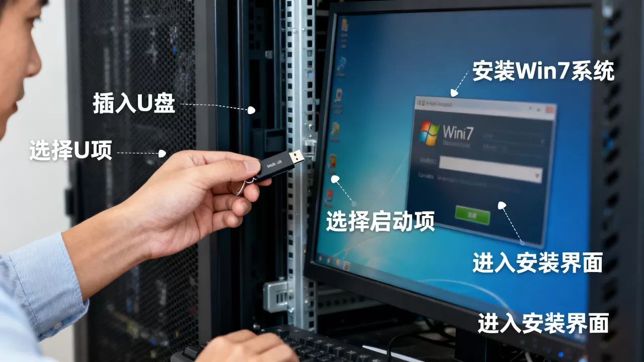 服务器系统怎么用U盘安装Win7,具体步骤是什么 服务器系统怎么用U盘安装Win7,具体步骤是什么
