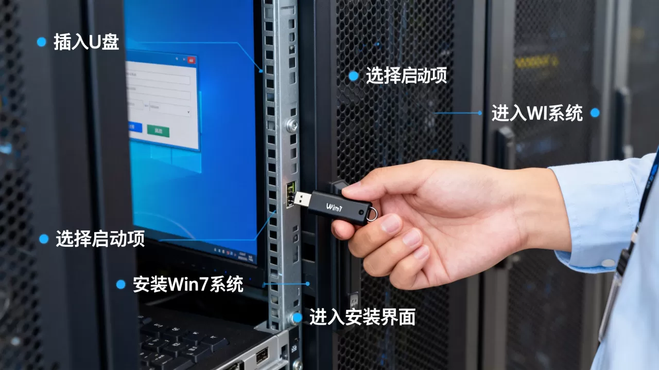 服务器系统怎么用U盘安装Win7,具体步骤是什么 服务器系统怎么用U盘安装Win7,具体步骤是什么