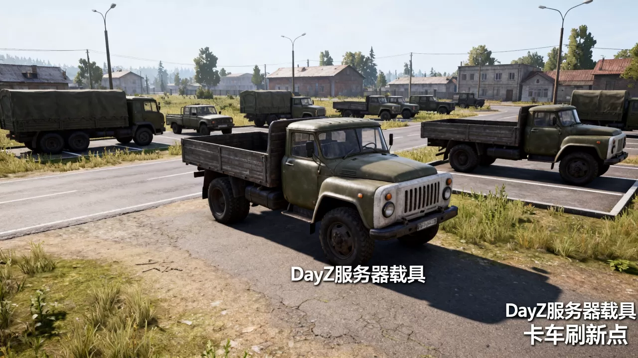DayZ一个服务器有多少辆卡车，载具刷新机制是什么