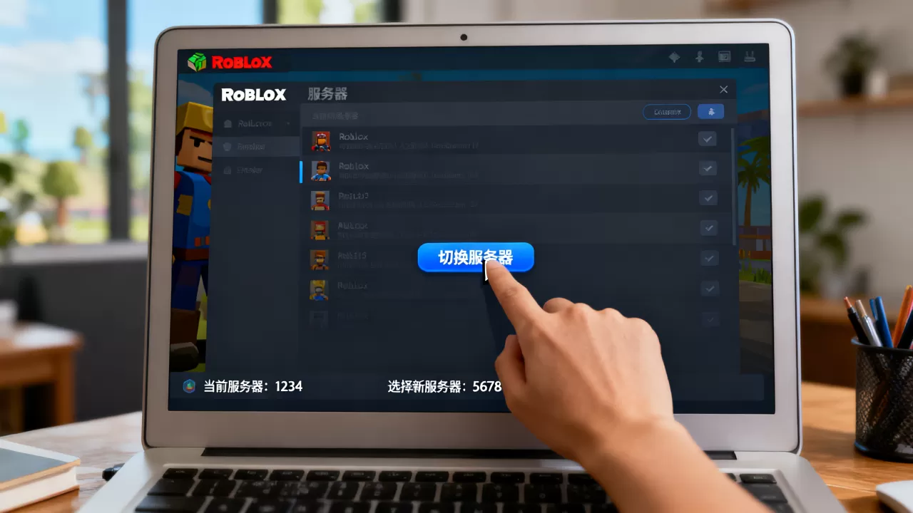 Roblox总进同一服务器咋办，Roblox如何换服务器？
