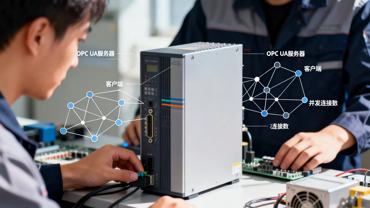 OPC UA服务器最多支持多少客户端,并发连接数怎么优化? OPC UA服务器最多支持多少客户端,并发连接数怎么优化?
