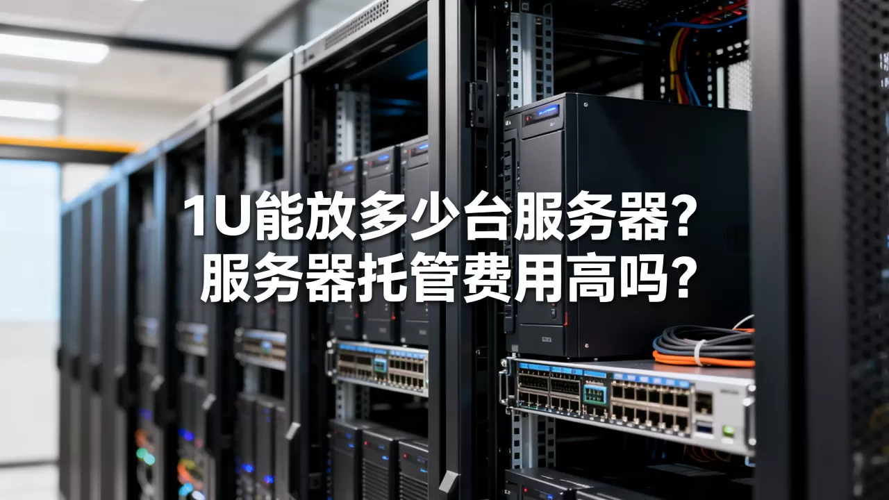 1u能放多少台服务器？，服务器托管费用高吗？