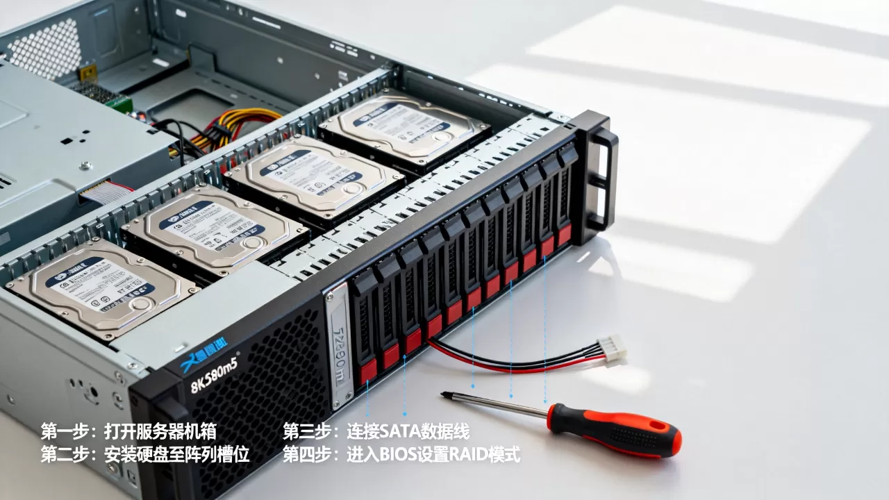浪潮服务器5280m5怎么做raid?,具体步骤是什么 浪潮服务器5280m5怎么做raid?,具体步骤是什么