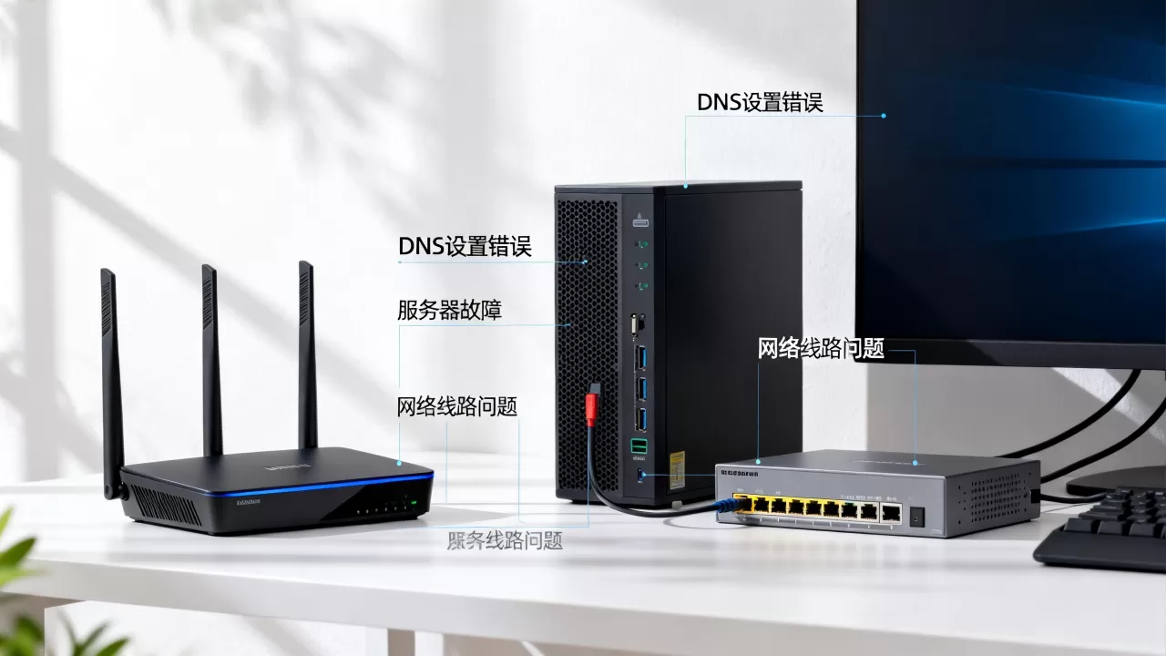 网络与服务器DNS连接失败怎么办,什么原因导致 网络与服务器DNS连接失败怎么办,什么原因导致
