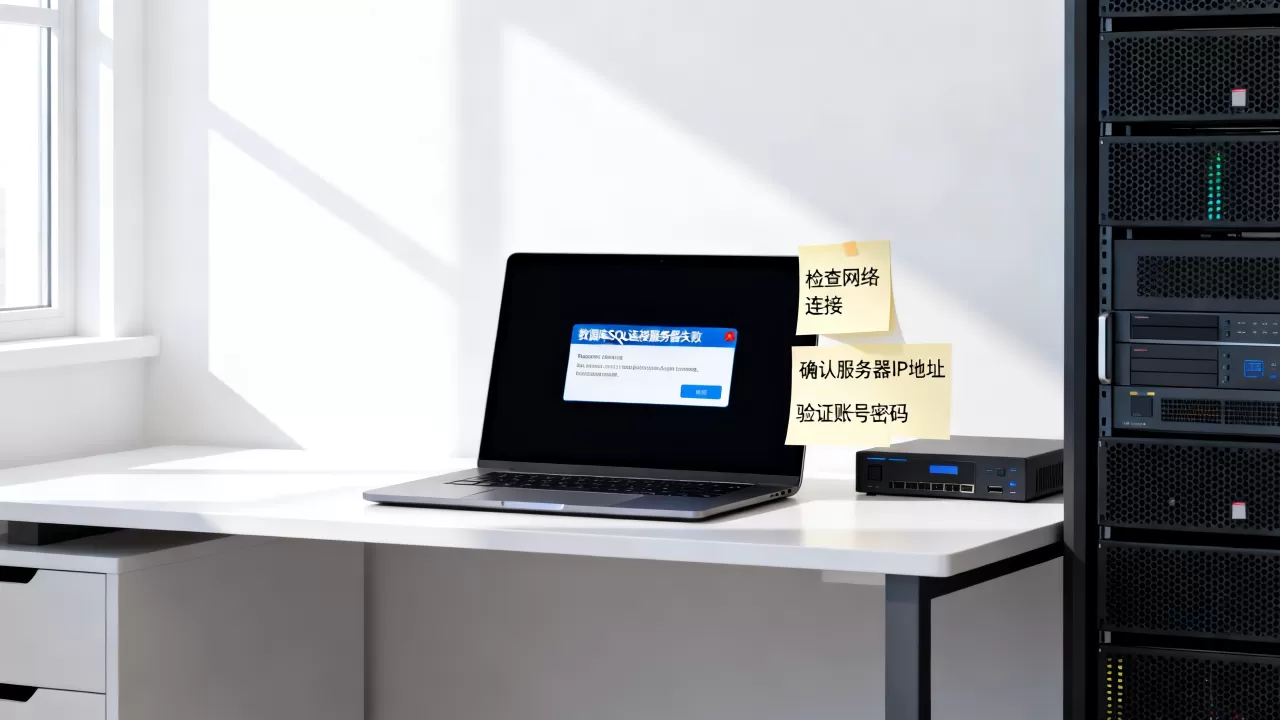 数据库SQL连接服务器失败怎么解决，是什么原因？