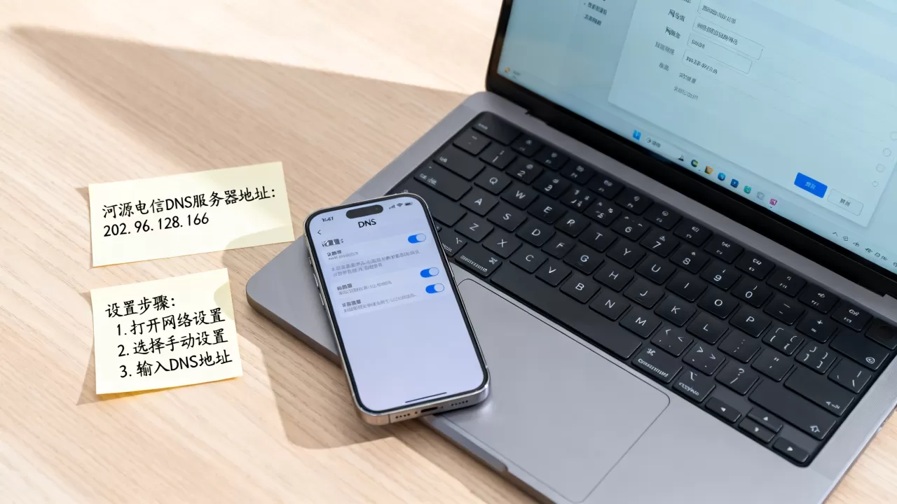 河源电信DNS服务器地址是什么，如何设置更快的DNS？