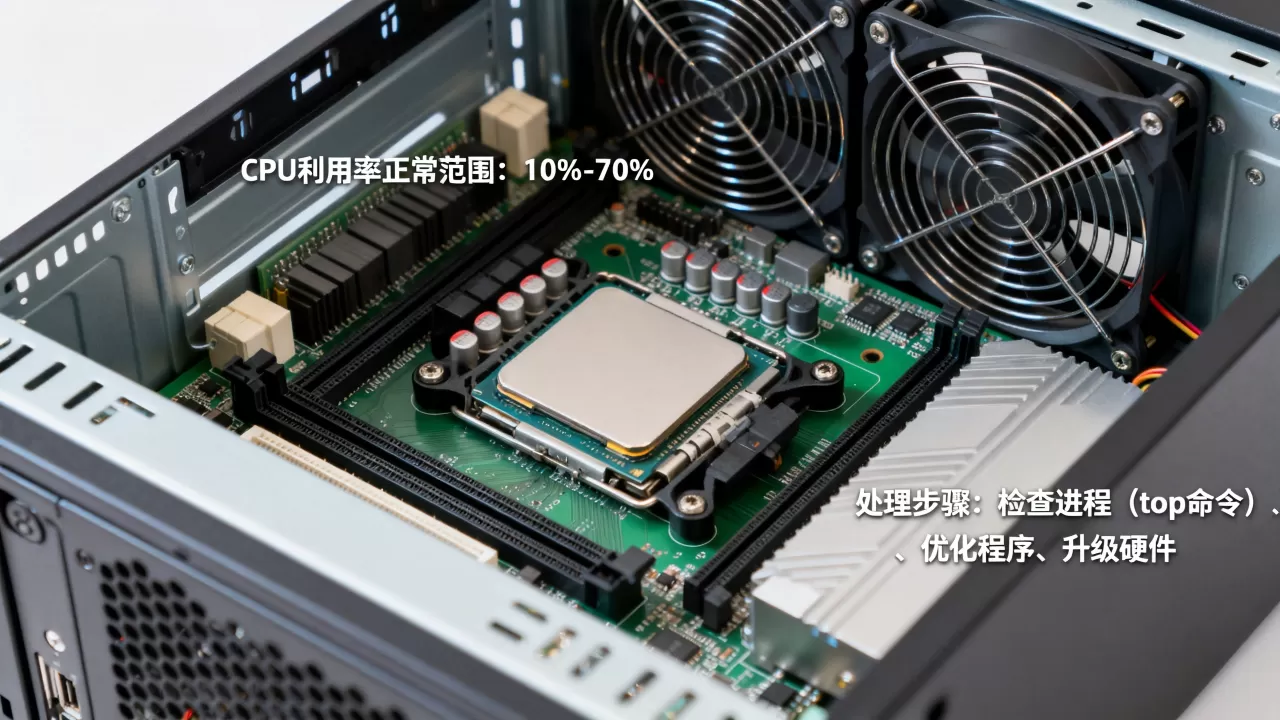 服务器CPU利用率多少算正常?,CPU占用率高如何处理 服务器CPU利用率多少算正常?,CPU占用率高如何处理