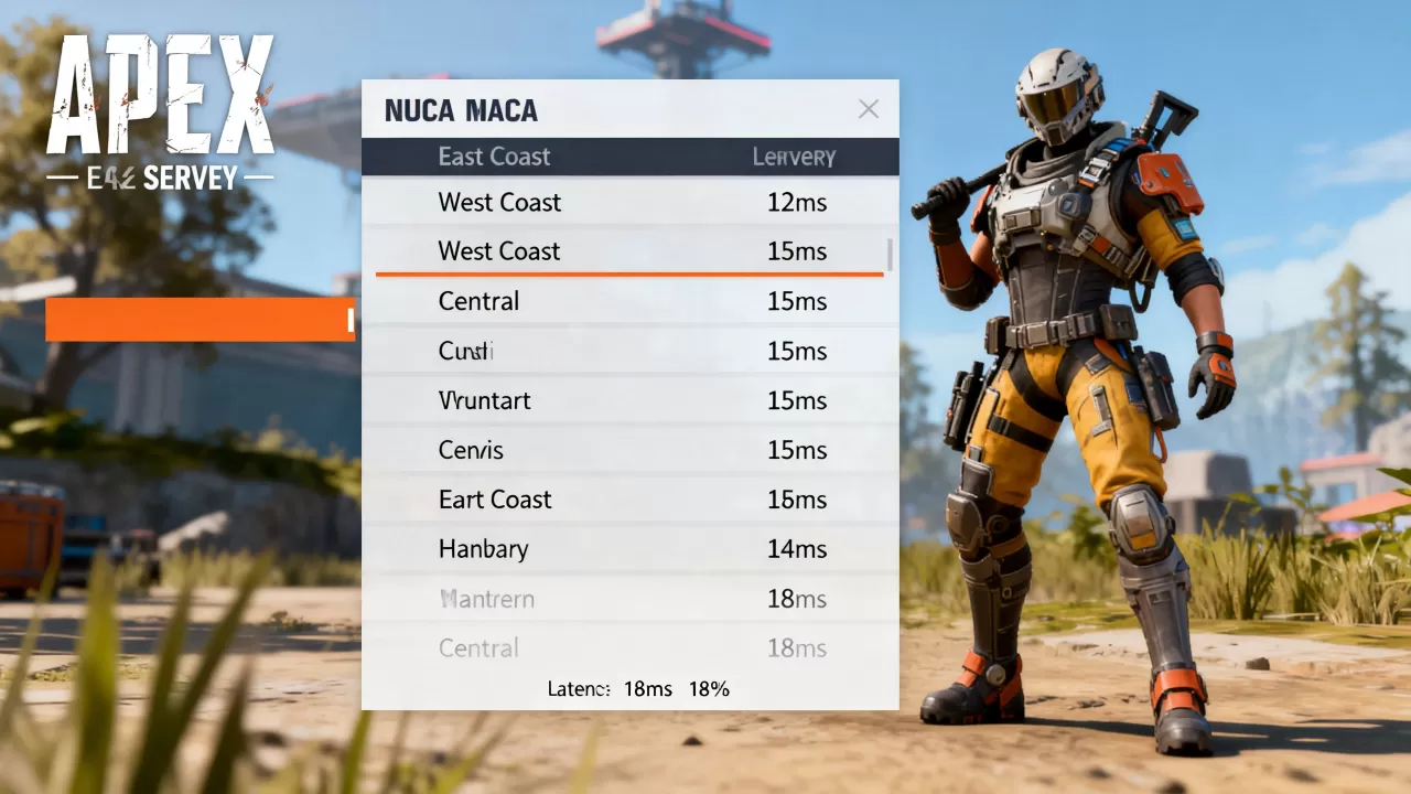 Apex英雄北美服务器有哪些?,延迟最低的是哪个? Apex英雄北美服务器有哪些?,延迟最低的是哪个?