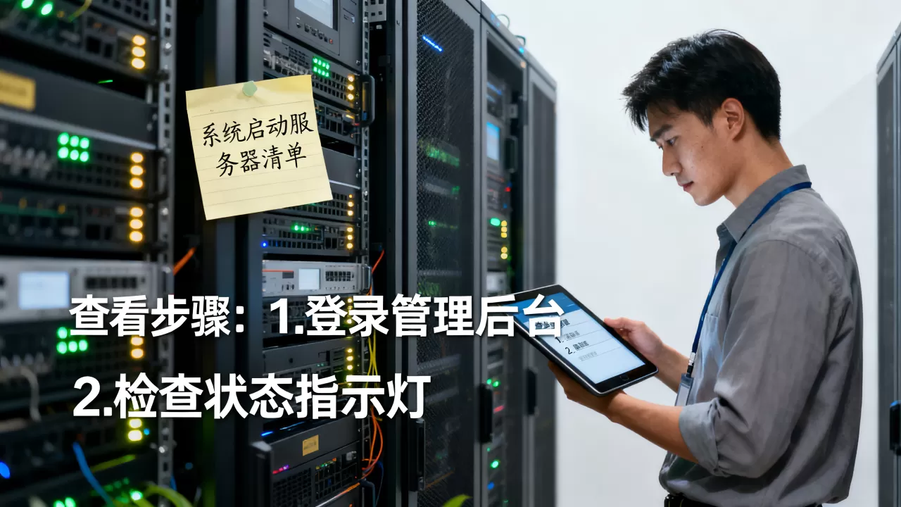 系统启动需要哪些服务器,怎么查看? 系统启动需要哪些服务器,怎么查看?