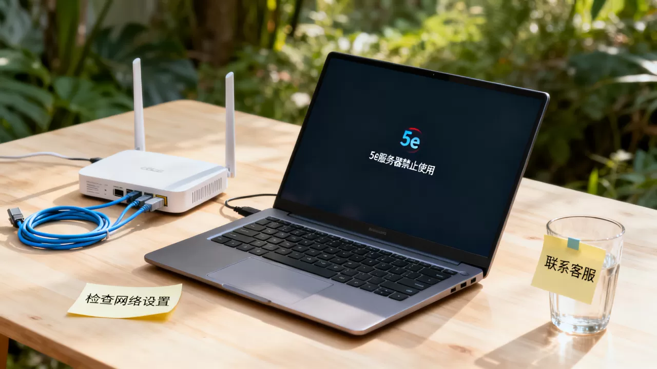 5e被禁止使用服务器如何解决,什么原因? 5e被禁止使用服务器如何解决,什么原因?