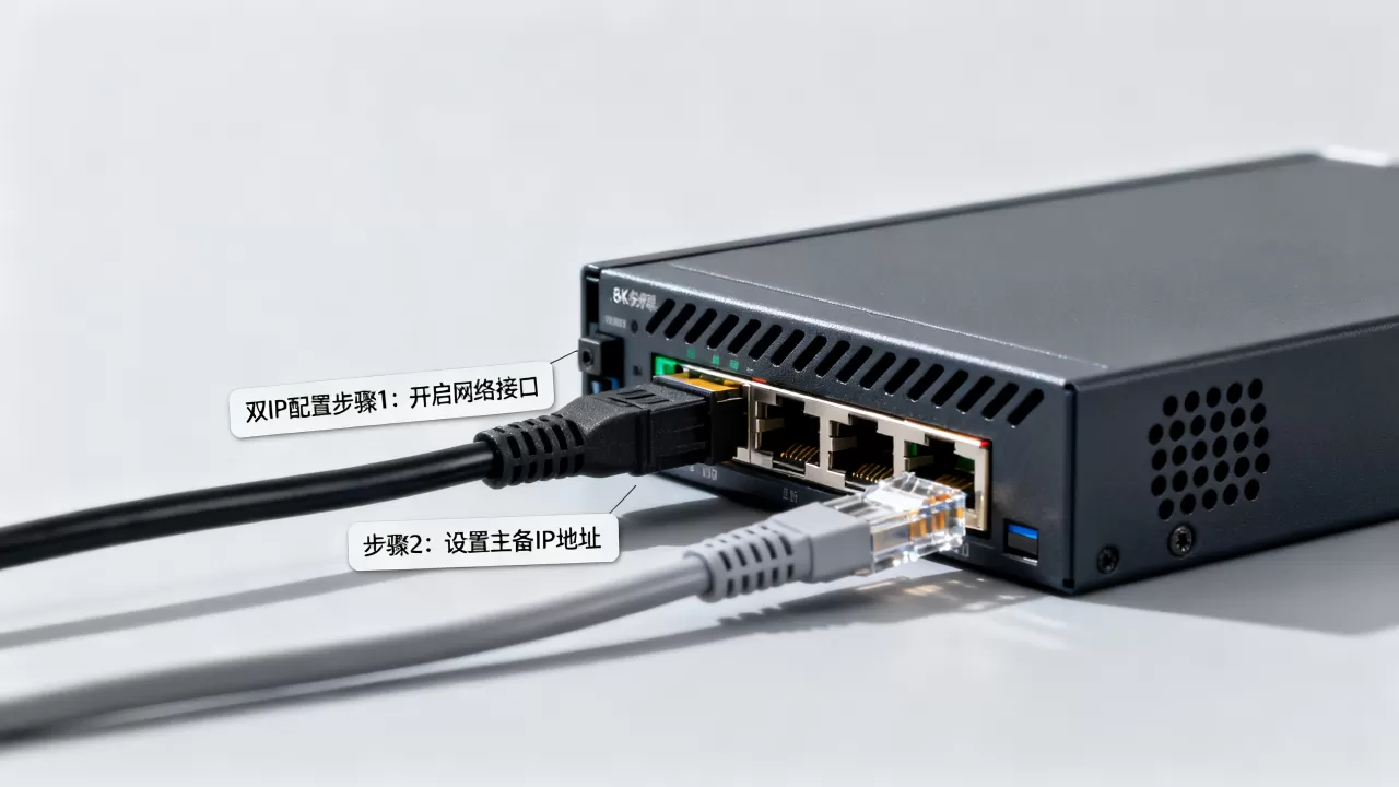 服务器如何同时连接两个IP,双IP配置教程 服务器如何同时连接两个IP,双IP配置教程