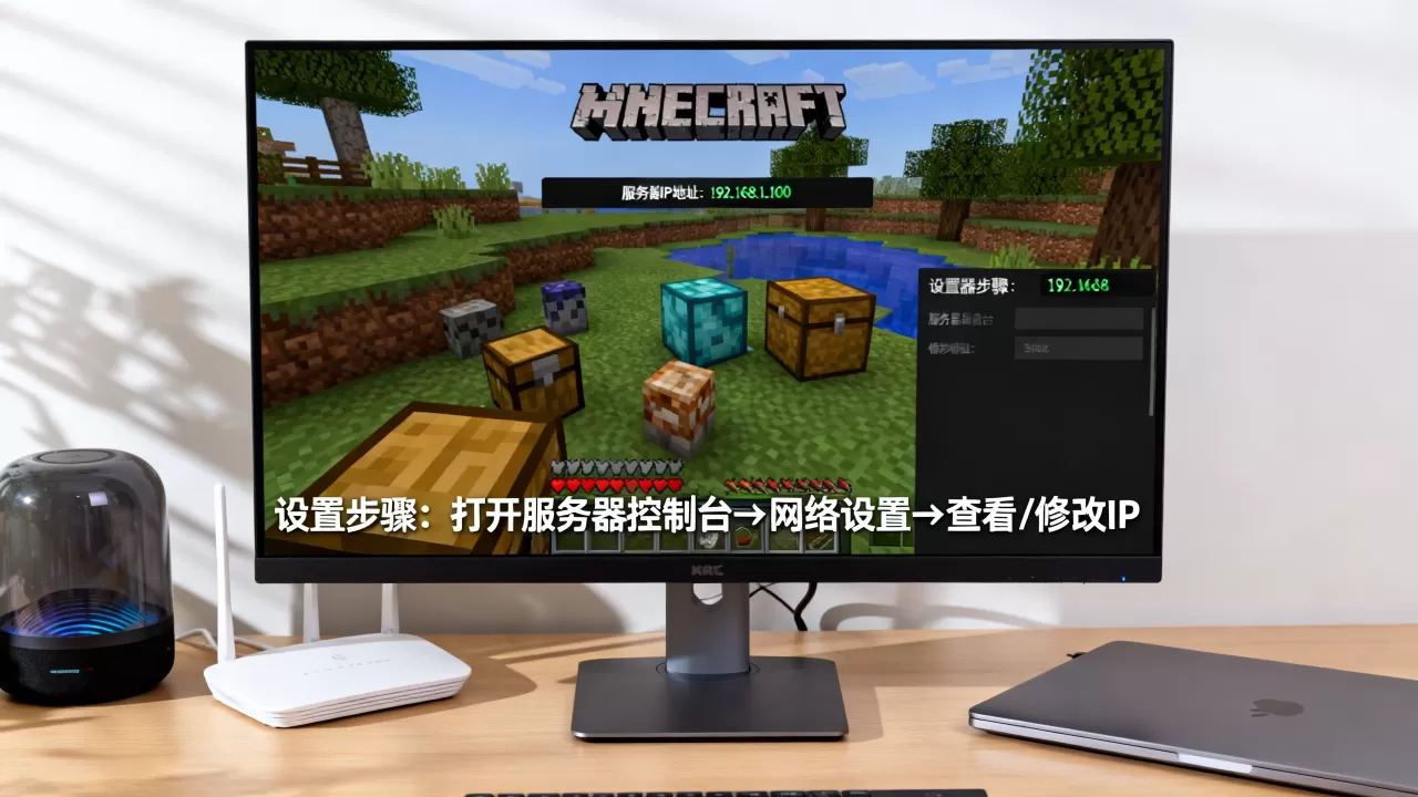 我的世界自己服务器IP地址怎么看，服务器IP地址怎么设置？