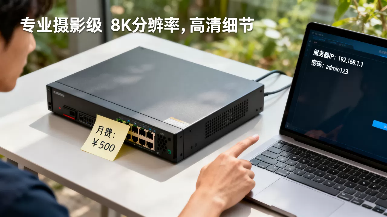 怎么查看服务器IP跟密码，多少钱一个月？