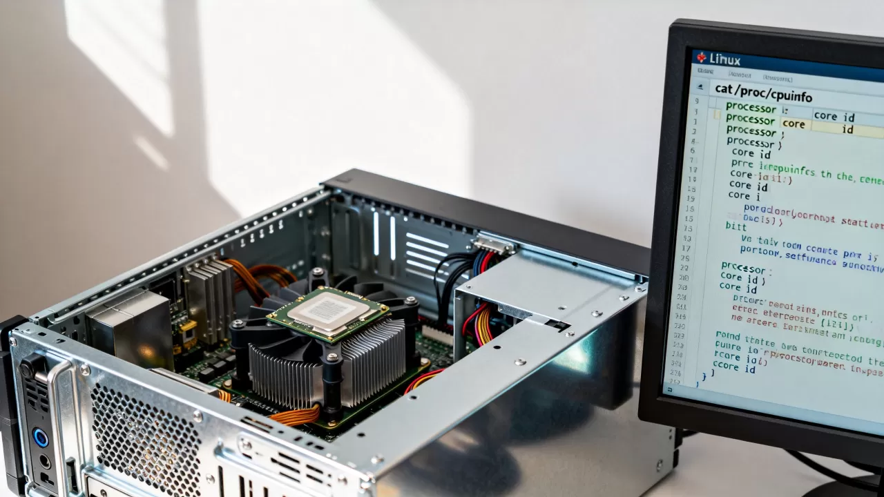 服务器CPU几核怎么看，Linux如何查看CPU核心数？